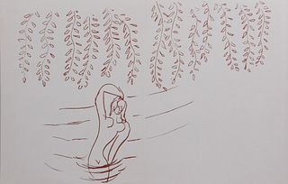 Henri Matisse: Femme se baignant dans le riviere