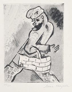 Marc Chagall, Man with a Basket