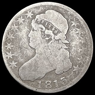 1813 Capped Bust Half Dollar NICELY CIRCULATED