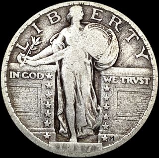 1917 Standing Liberty Quarter NICELY CIRCULATED
