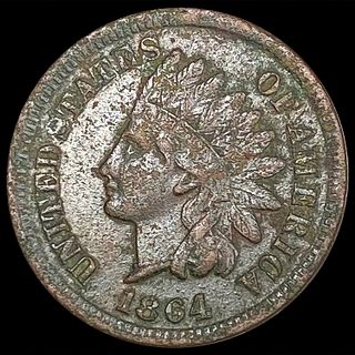 1864 WITH L Indian Head Cent CLOSELY UNCIRCULATED