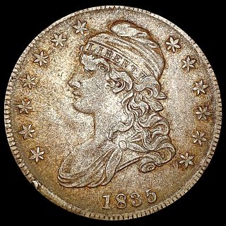 1835 Capped Bust Half Dollar LIGHTLY CIRCULATED