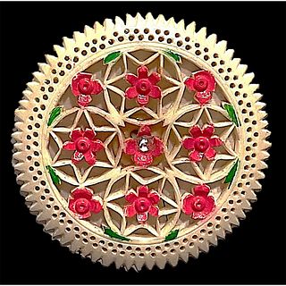 A division three hand carved Motiwala Brothers button
