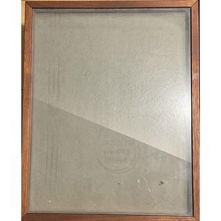 A box of BIGGER shadow box wood frames