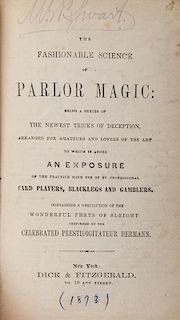 The Fashionable Science of Parlor Magic.