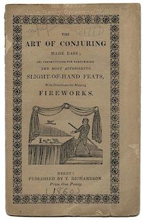 Art of Conjuring Made Easy; or, Instructions for Performing the Most Astonishing Slight-of-Hand Feats, (The).