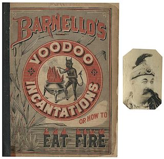Barnello’s Voodoo Incantations, or How to Eat Fire.