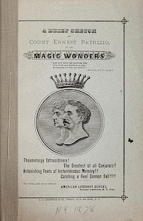 Brief Sketch of Count Ernest Patrizio in His Magic Wonders, (A).