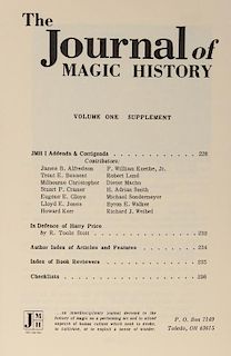The Journal of Magic History.
