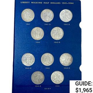 1941-1947 Walking Half Dollar Book (20 Coins)   
