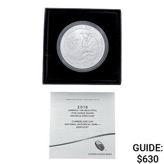 2016 Cumberland Gap 5oz Silver Round [1 Coin]   