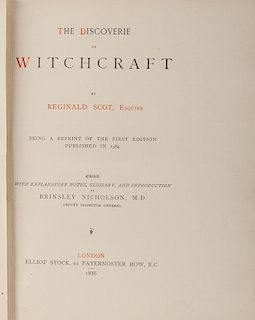 The Discoverie of Witchcraft.