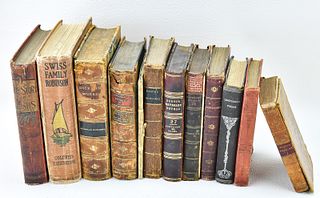 ANTIQUE HARDCOVER BOOK COLLECTION