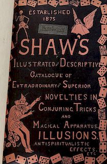 W. H. J. Shaw Magic Catalog.