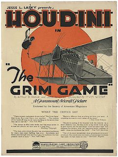 The Grim Game Promotional Brochure.