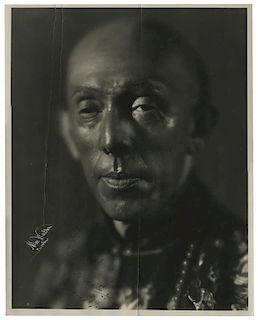 Inscribed and Signed Portrait Photograph. Okito (Theo Bamberg).