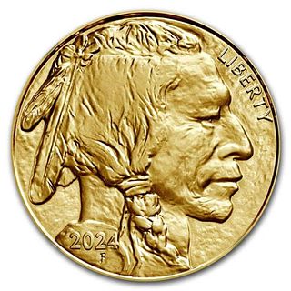 (3) 2024 American .9999 Gold 1 ozt Buffalo