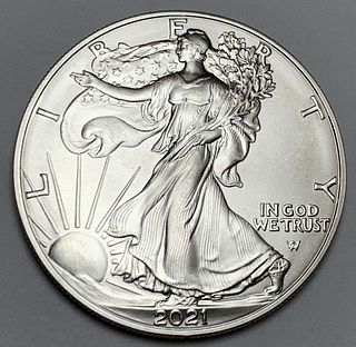 2021 American Silver Eagle Type 2