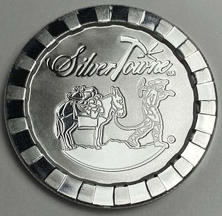 SilverTowne Trademark 1 ozt Stackable .999 Silver 
