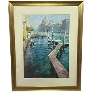  "THE GRAND CANAL & SAN SALUTE" PAINTING