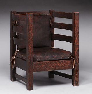 Barber Brothers Cube Chair c1905