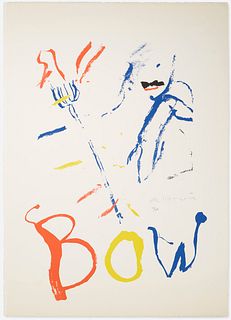 Willem De Kooning - Rainbow: Thelonious Monk, Devil at the Keyboard