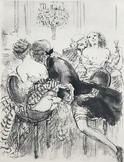 Louis Icart - Original Etching from Felicia ou Mes Fredaines