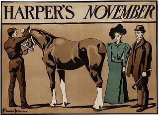 Edward Penfield - Harper's November 1898