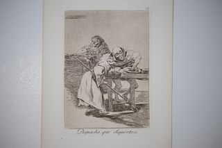 Francisco Goya - Despacha que dispiertan
