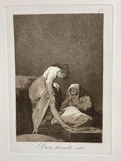 Francisco Goya - Bien tirada esta