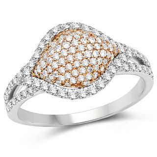 Evil Eye Diamond Dome Ring, Beautiful & Trending