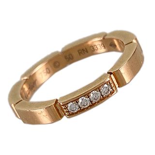 CARTIER MAILLON PANTHERE 18K ROSE GOLD RING