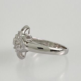 DIAMOND PLATINUM RING