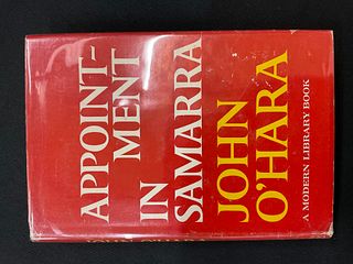 Appointment In Samarra by John O'Hara 1953