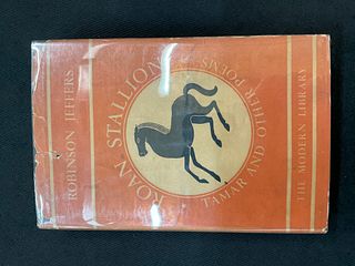 Roan Stallion-Tamar and Other Poems by Robinson Jeffers 1st Modern Library Edition 1935