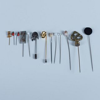 13pc Hat and Stick Pins