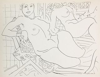 Henri Matisse (After) - Femme sur chaise longue II