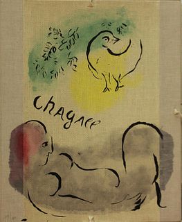 Marc Chagall - Coleur Amour Portfolio Cover and Text