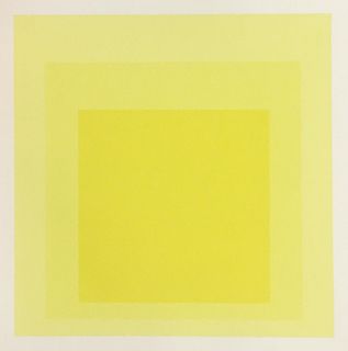 Josef Albers - Homage to the Square (Between the Lines) 1968