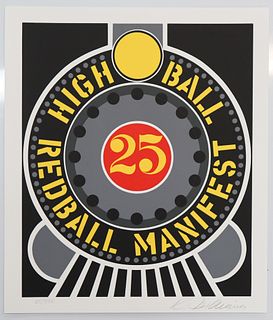Robert Indiana - High Ball Redball Manifest