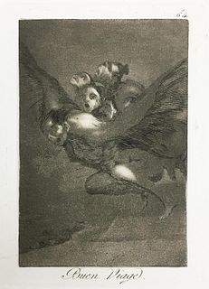 Francisco Goya - Plate 64 Buen Viage
