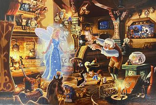 Thomas Kinkade - Gepetto's Pinocchio