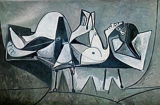 Pablo Picasso - Reading Nude (After)