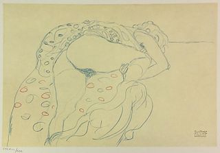 Gustav Klimt - Untitled Study (XXII) (After)
