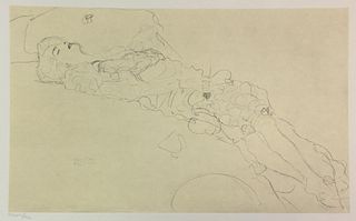 Gustav Klimt - Untitled Study (XXVIII) (After)
