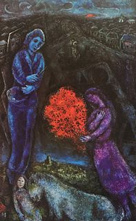Marc Chagall - Saint-Paul au Soleil Couchant (After)