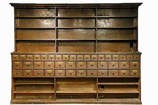 ARCHITECTURAL APOTHECARY CABINET