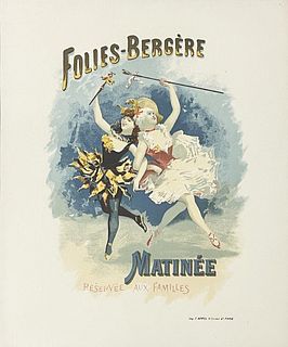 Vintage Poster - Folies Bergere Matinee