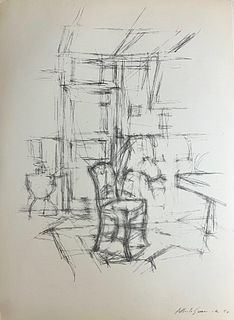 Alberto Giacometti - Untitled Sketch III (After)