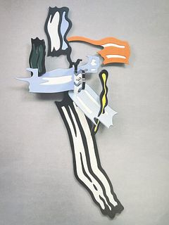 Roy Lichtenstein - Brushstroke Sculptures V (After)